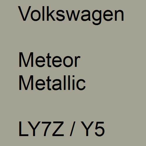 Volkswagen, Meteor Metallic, LY7Z / Y5.